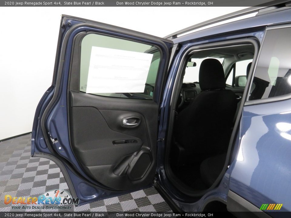 2020 Jeep Renegade Sport 4x4 Slate Blue Pearl / Black Photo #33