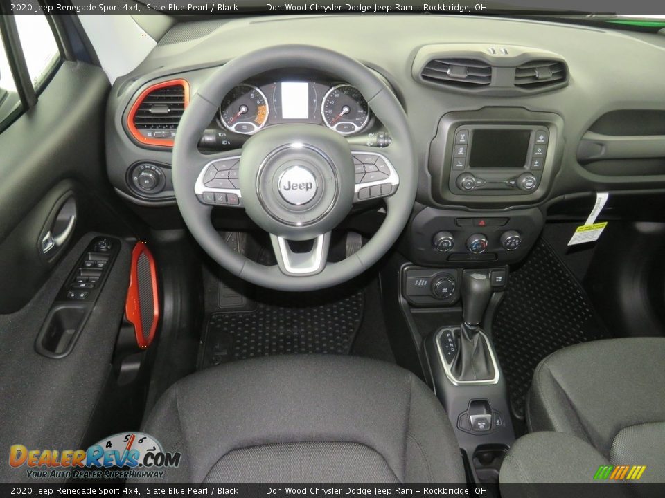 2020 Jeep Renegade Sport 4x4 Slate Blue Pearl / Black Photo #35