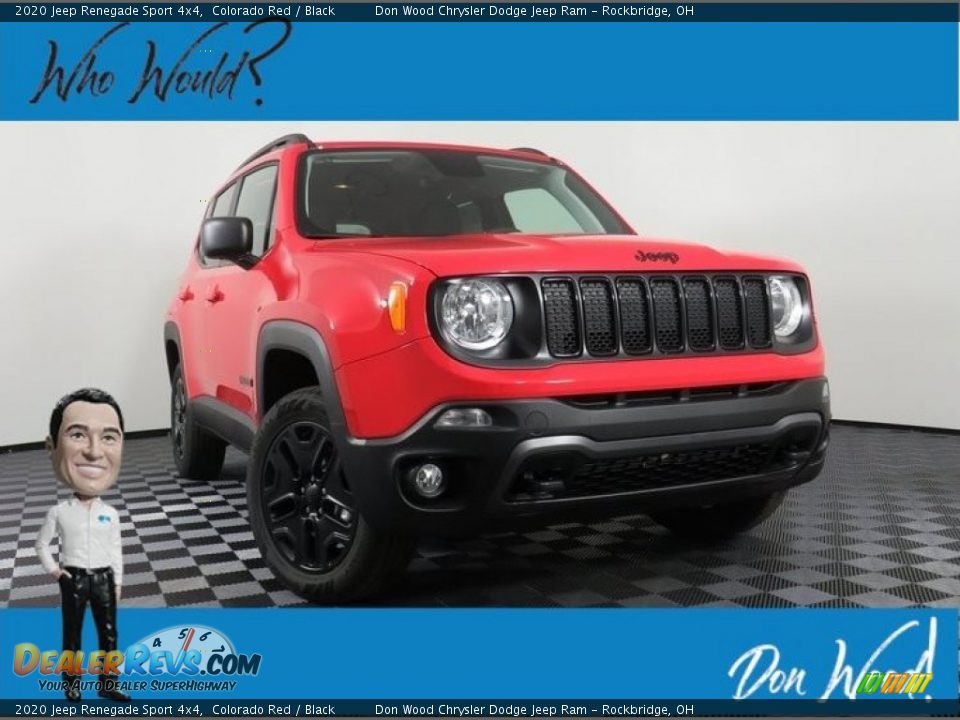2020 Jeep Renegade Sport 4x4 Colorado Red / Black Photo #1