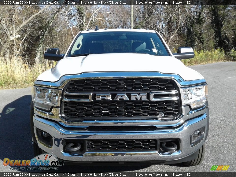 2020 Ram 5500 Tradesman Crew Cab 4x4 Chassis Bright White / Black/Diesel Gray Photo #3