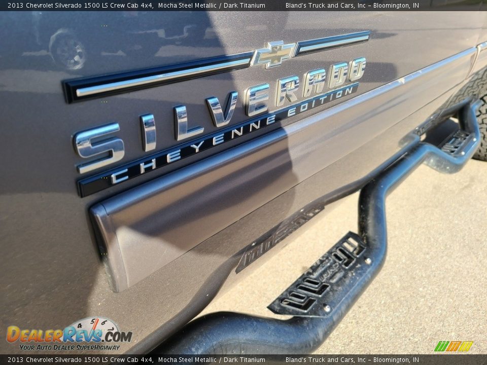 2013 Chevrolet Silverado 1500 LS Crew Cab 4x4 Mocha Steel Metallic / Dark Titanium Photo #3