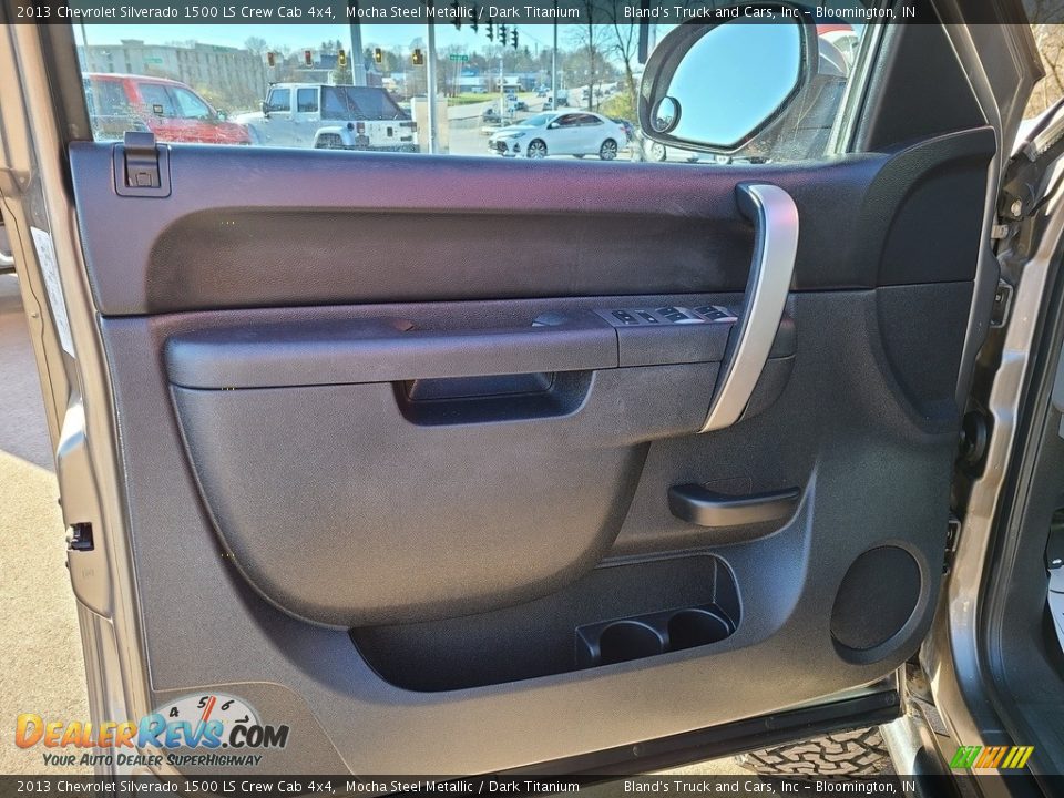 2013 Chevrolet Silverado 1500 LS Crew Cab 4x4 Mocha Steel Metallic / Dark Titanium Photo #5