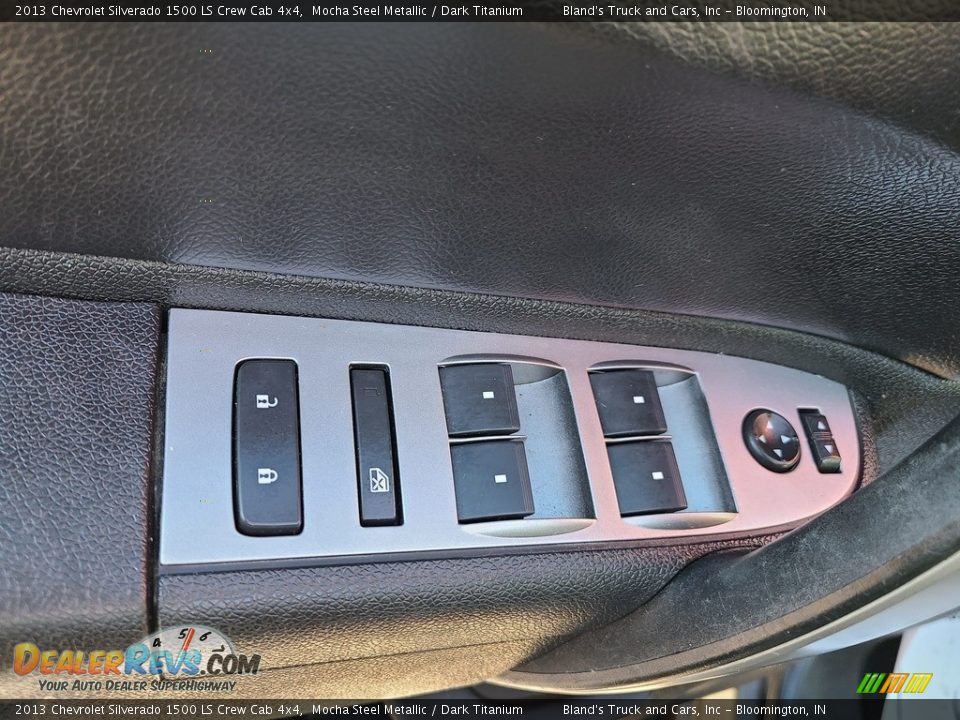 2013 Chevrolet Silverado 1500 LS Crew Cab 4x4 Mocha Steel Metallic / Dark Titanium Photo #6