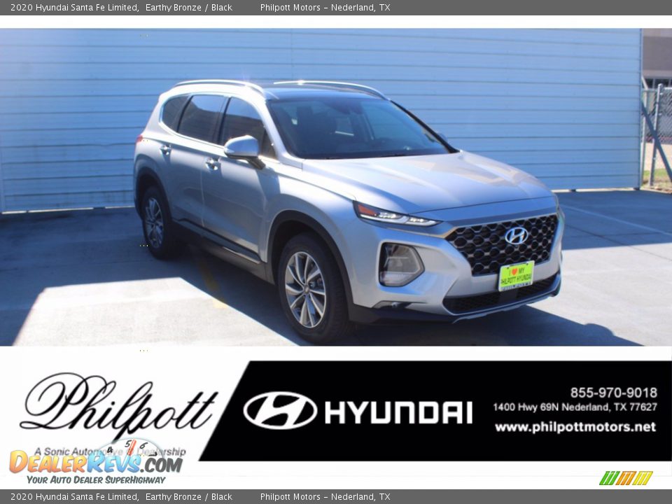 2020 Hyundai Santa Fe Limited Earthy Bronze / Black Photo #1
