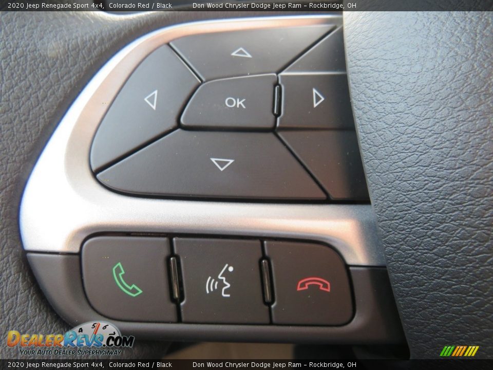 2020 Jeep Renegade Sport 4x4 Colorado Red / Black Photo #21