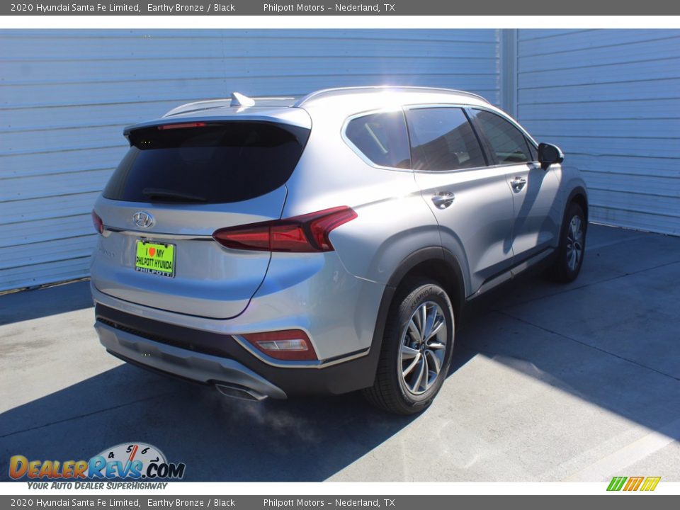 2020 Hyundai Santa Fe Limited Earthy Bronze / Black Photo #8
