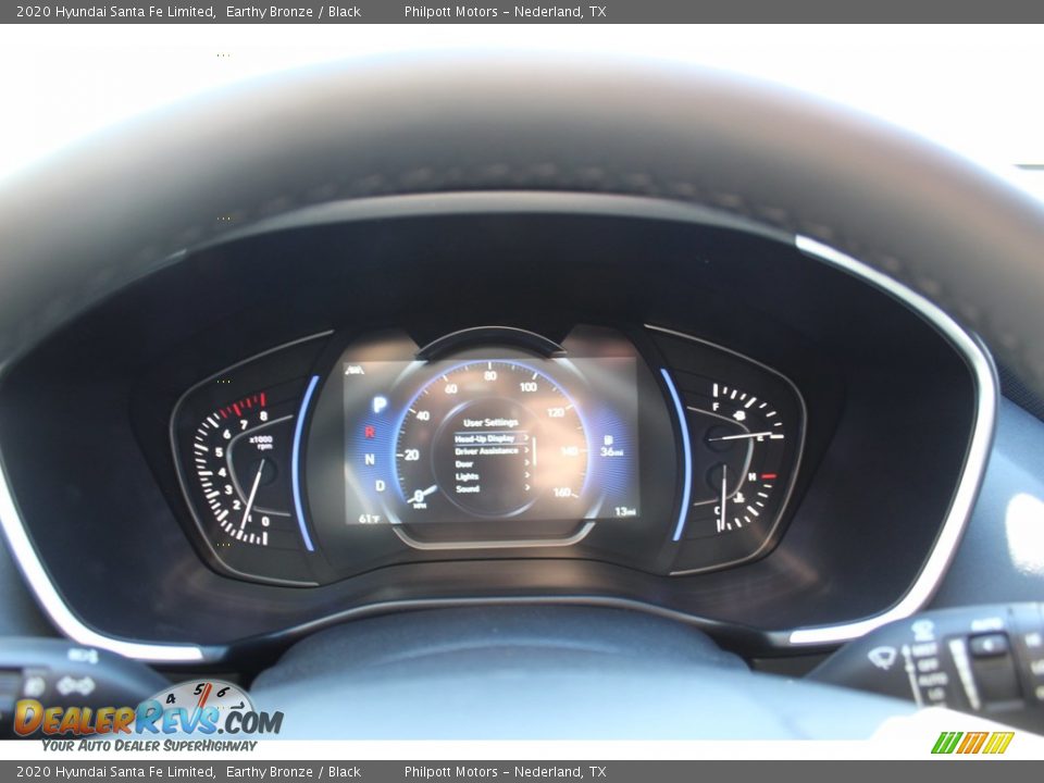 2020 Hyundai Santa Fe Limited Earthy Bronze / Black Photo #13