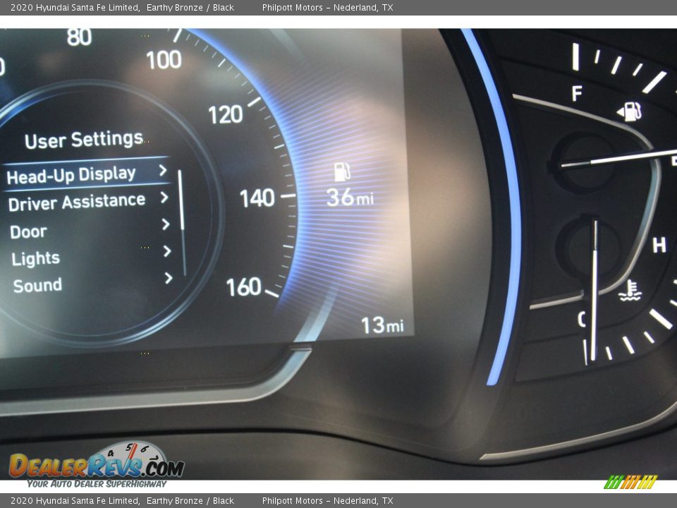 2020 Hyundai Santa Fe Limited Earthy Bronze / Black Photo #14