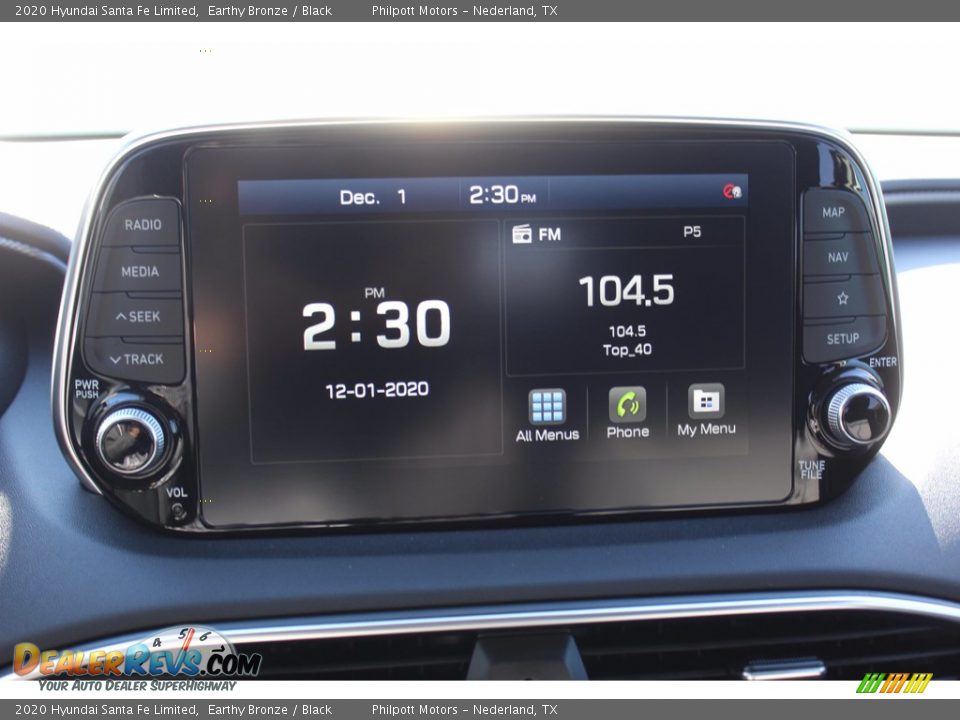 2020 Hyundai Santa Fe Limited Earthy Bronze / Black Photo #15