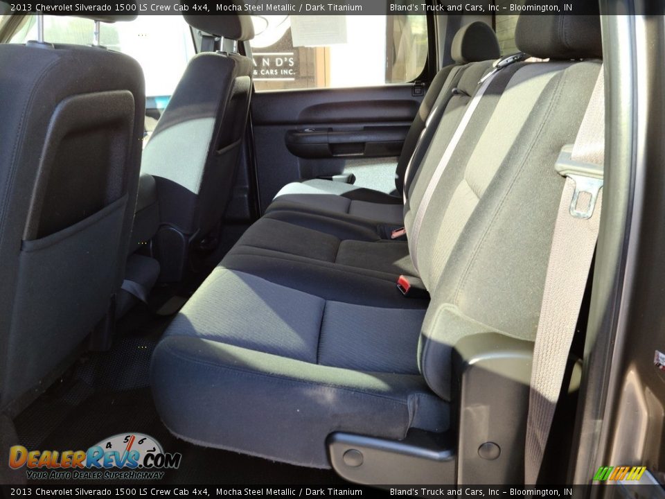 2013 Chevrolet Silverado 1500 LS Crew Cab 4x4 Mocha Steel Metallic / Dark Titanium Photo #25