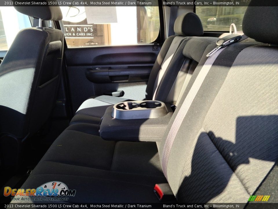 2013 Chevrolet Silverado 1500 LS Crew Cab 4x4 Mocha Steel Metallic / Dark Titanium Photo #26
