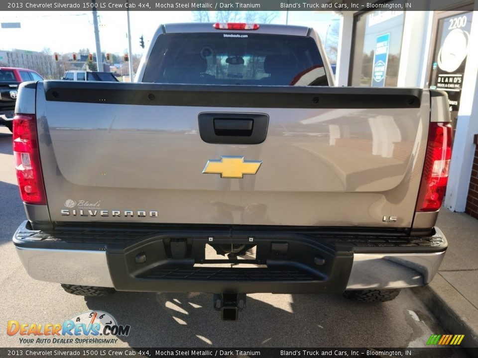 2013 Chevrolet Silverado 1500 LS Crew Cab 4x4 Mocha Steel Metallic / Dark Titanium Photo #29