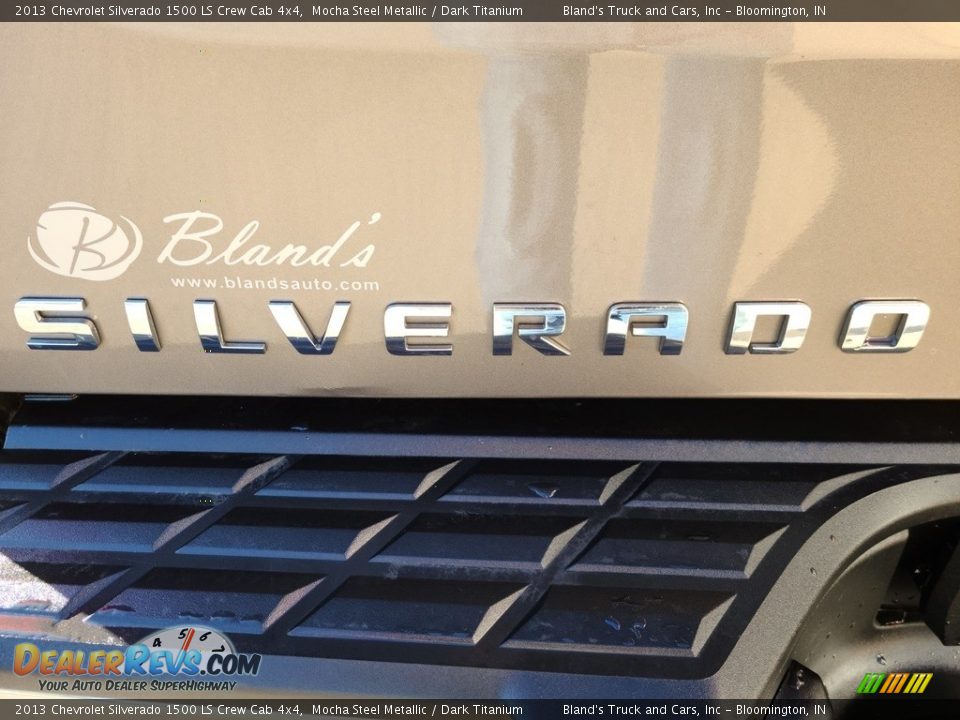 2013 Chevrolet Silverado 1500 LS Crew Cab 4x4 Mocha Steel Metallic / Dark Titanium Photo #30