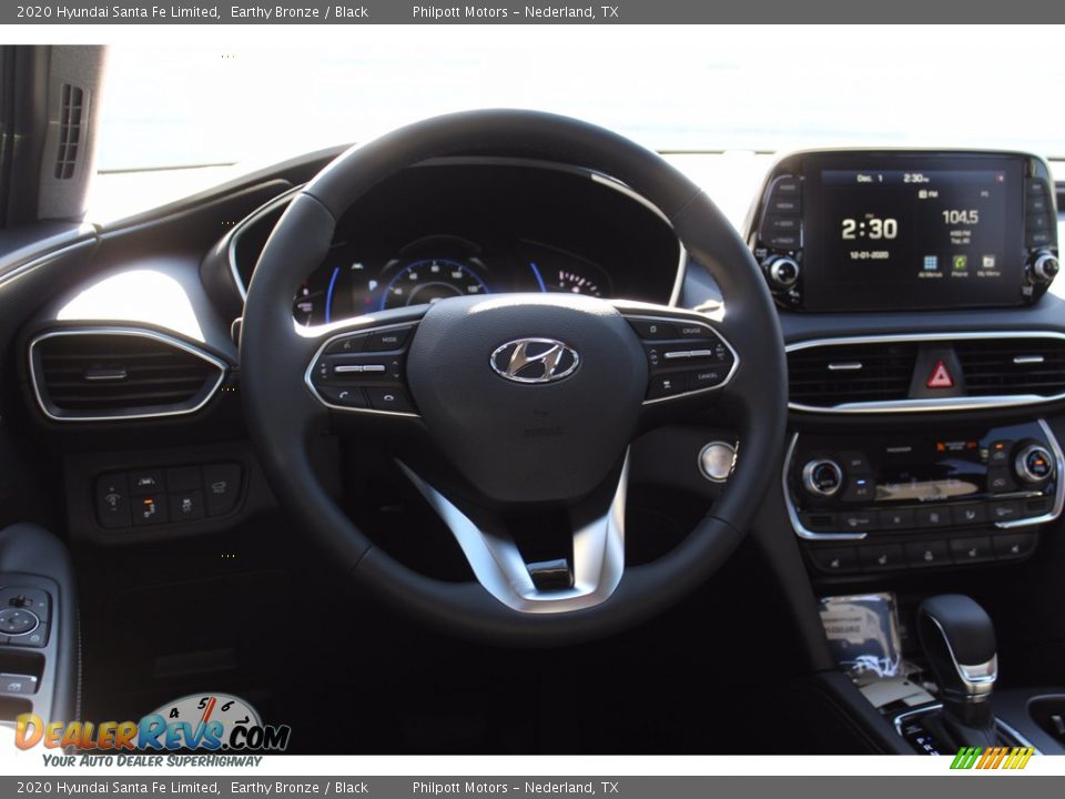 2020 Hyundai Santa Fe Limited Earthy Bronze / Black Photo #22