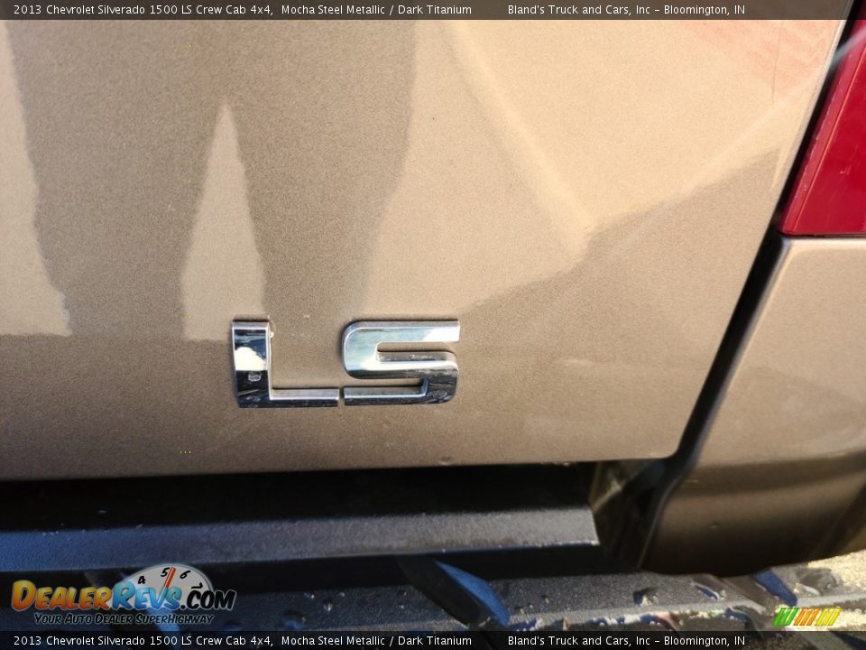 2013 Chevrolet Silverado 1500 LS Crew Cab 4x4 Mocha Steel Metallic / Dark Titanium Photo #32