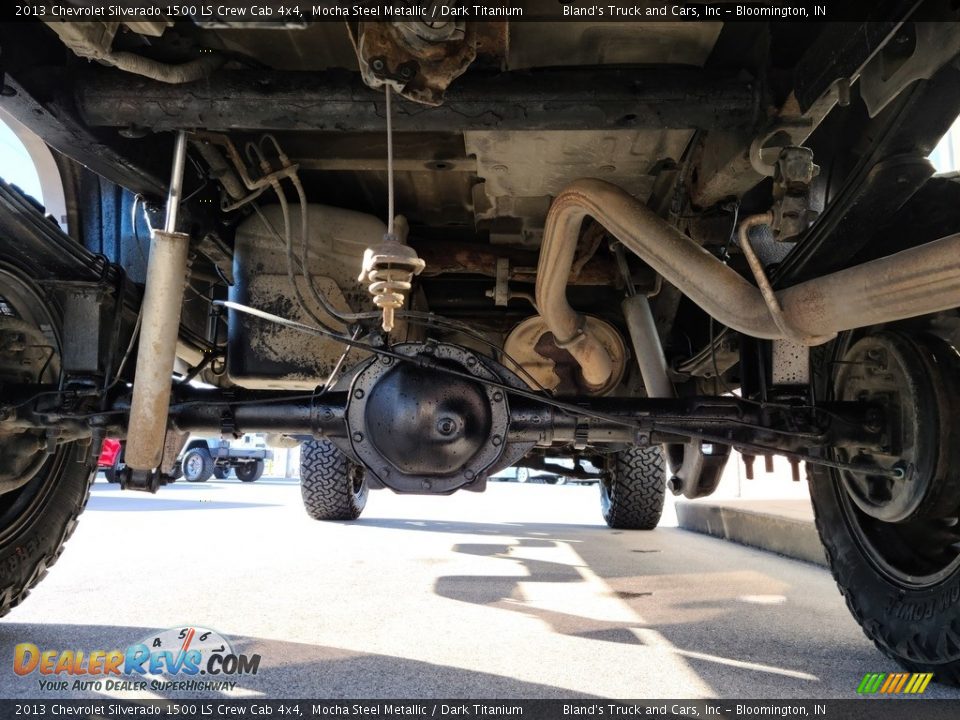 2013 Chevrolet Silverado 1500 LS Crew Cab 4x4 Mocha Steel Metallic / Dark Titanium Photo #34