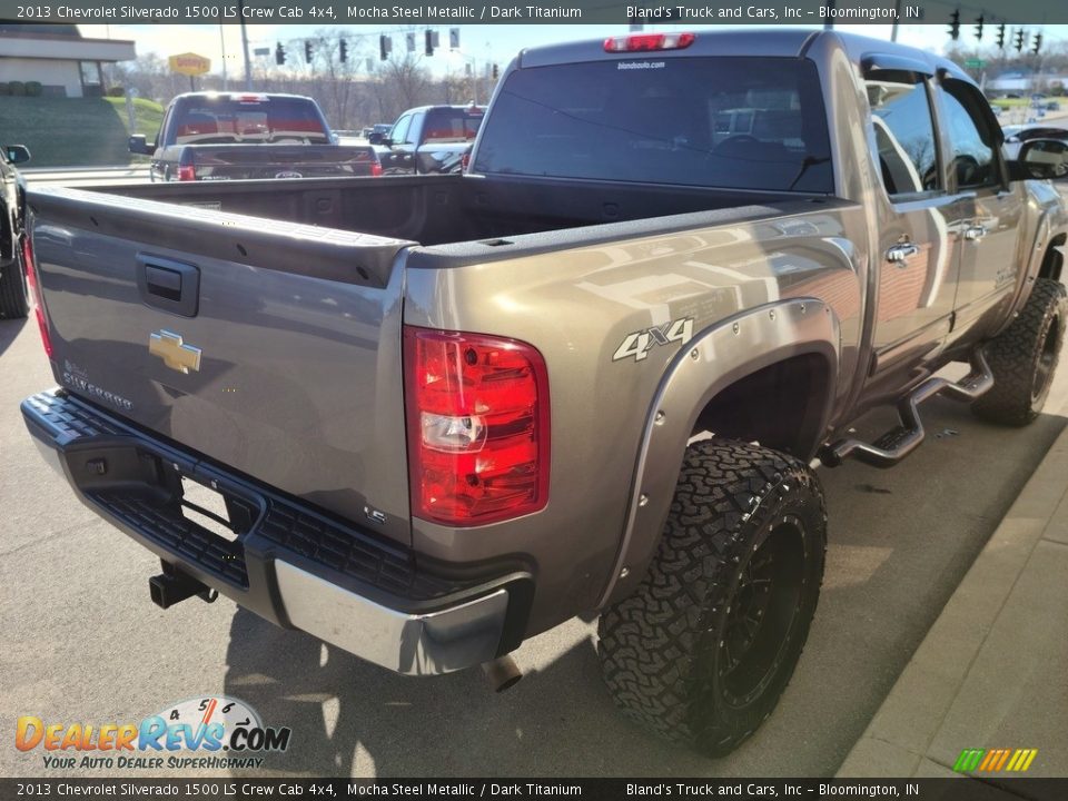 2013 Chevrolet Silverado 1500 LS Crew Cab 4x4 Mocha Steel Metallic / Dark Titanium Photo #35