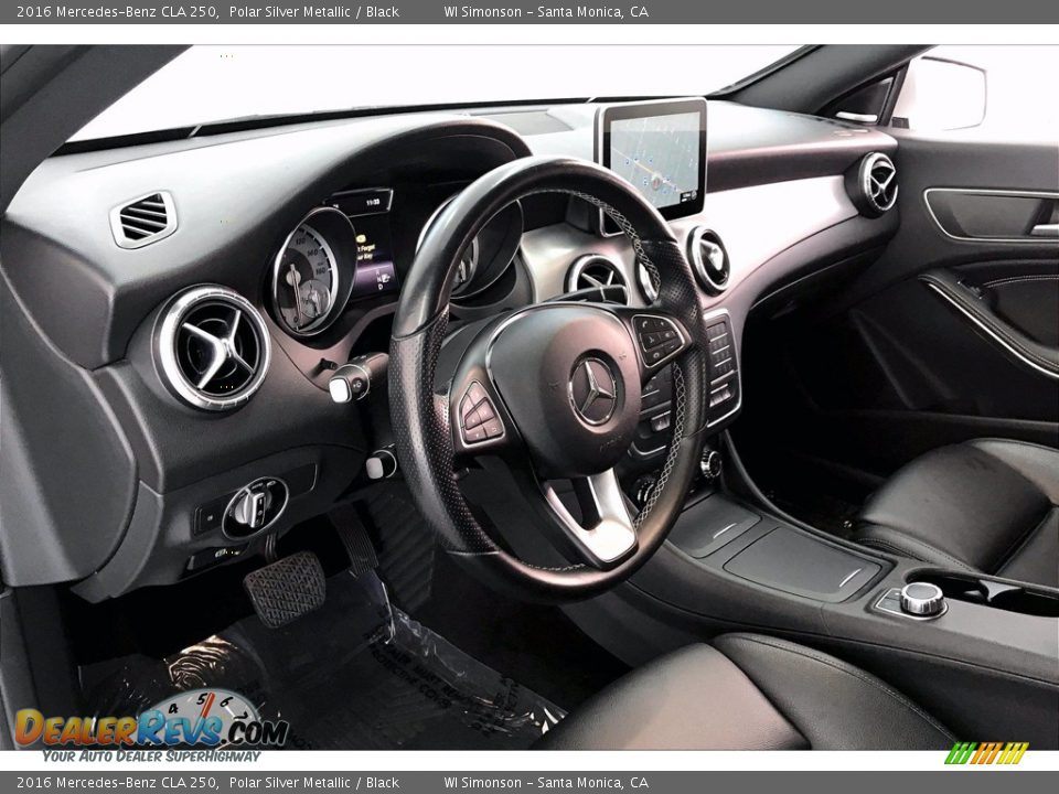 Black Interior - 2016 Mercedes-Benz CLA 250 Photo #14