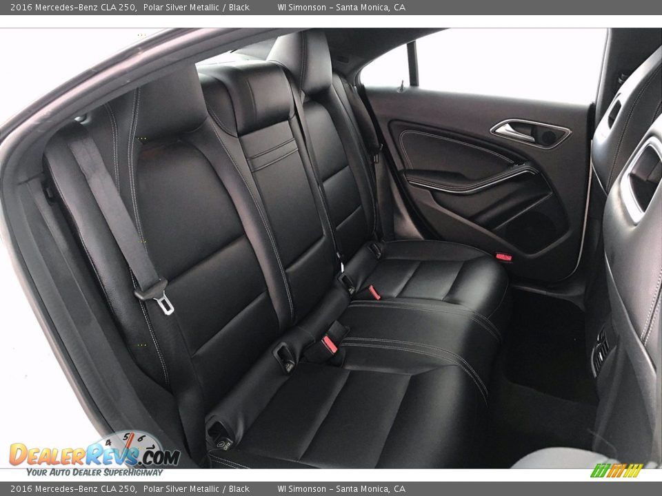Rear Seat of 2016 Mercedes-Benz CLA 250 Photo #19