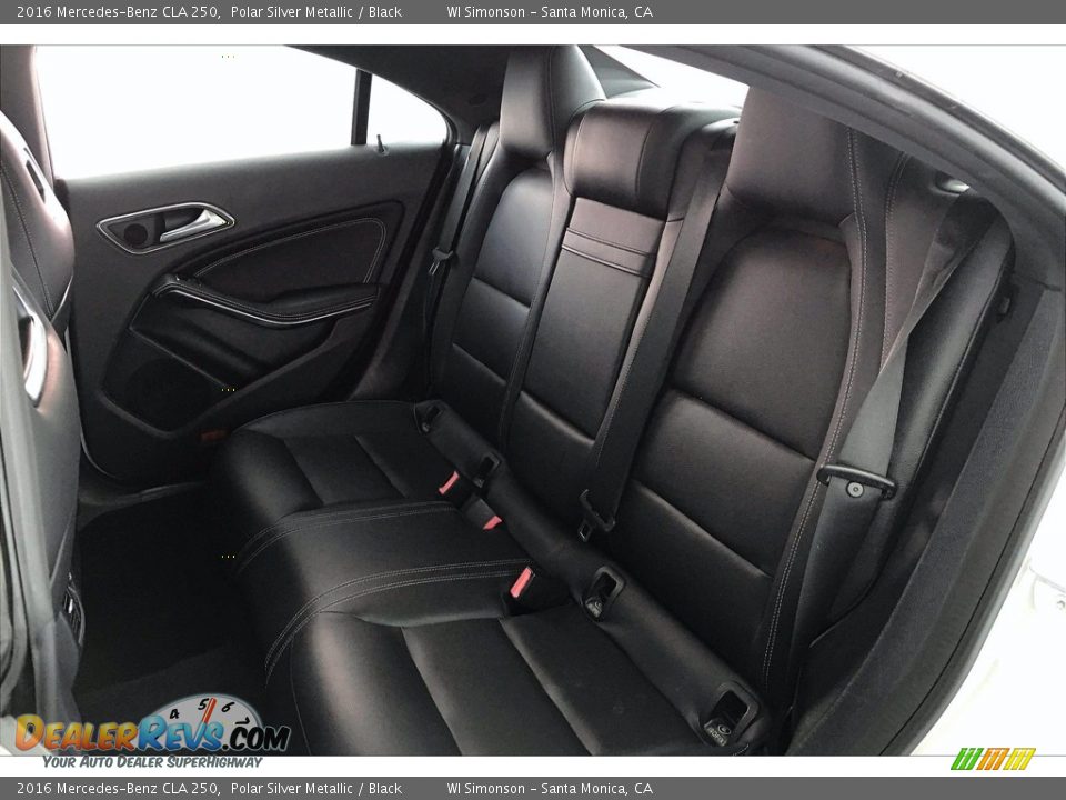 Rear Seat of 2016 Mercedes-Benz CLA 250 Photo #20