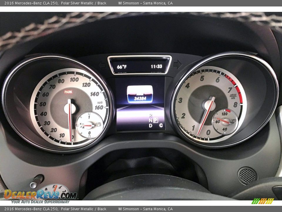 2016 Mercedes-Benz CLA 250 Gauges Photo #23