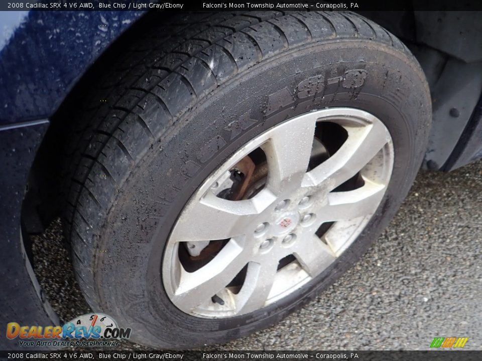 2008 Cadillac SRX 4 V6 AWD Blue Chip / Light Gray/Ebony Photo #2