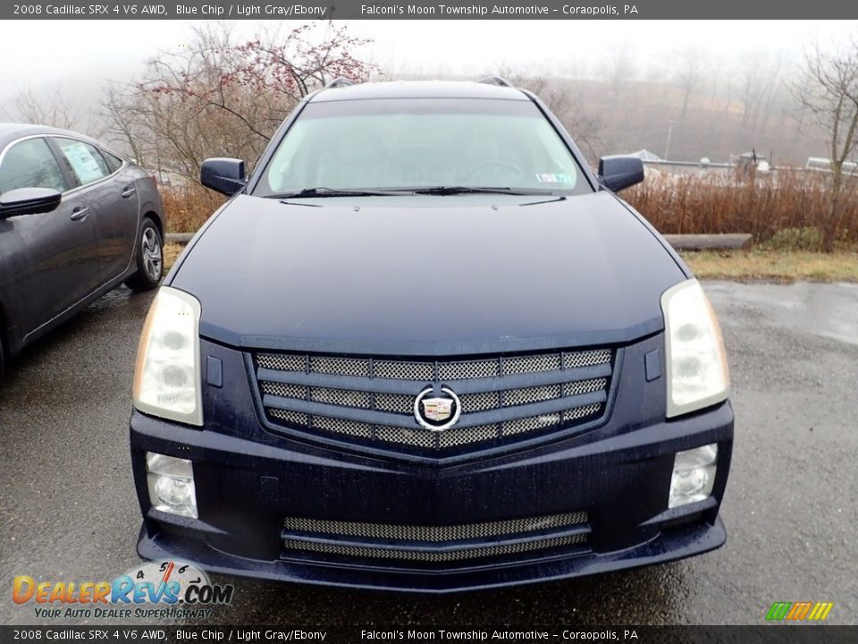 2008 Cadillac SRX 4 V6 AWD Blue Chip / Light Gray/Ebony Photo #3