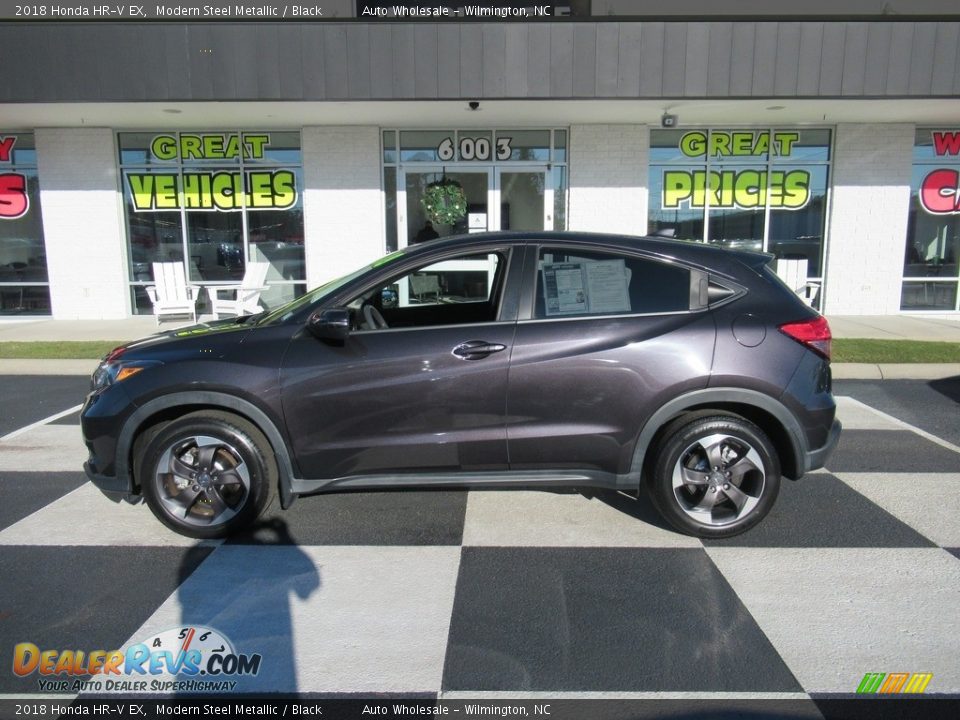 2018 Honda HR-V EX Modern Steel Metallic / Black Photo #1