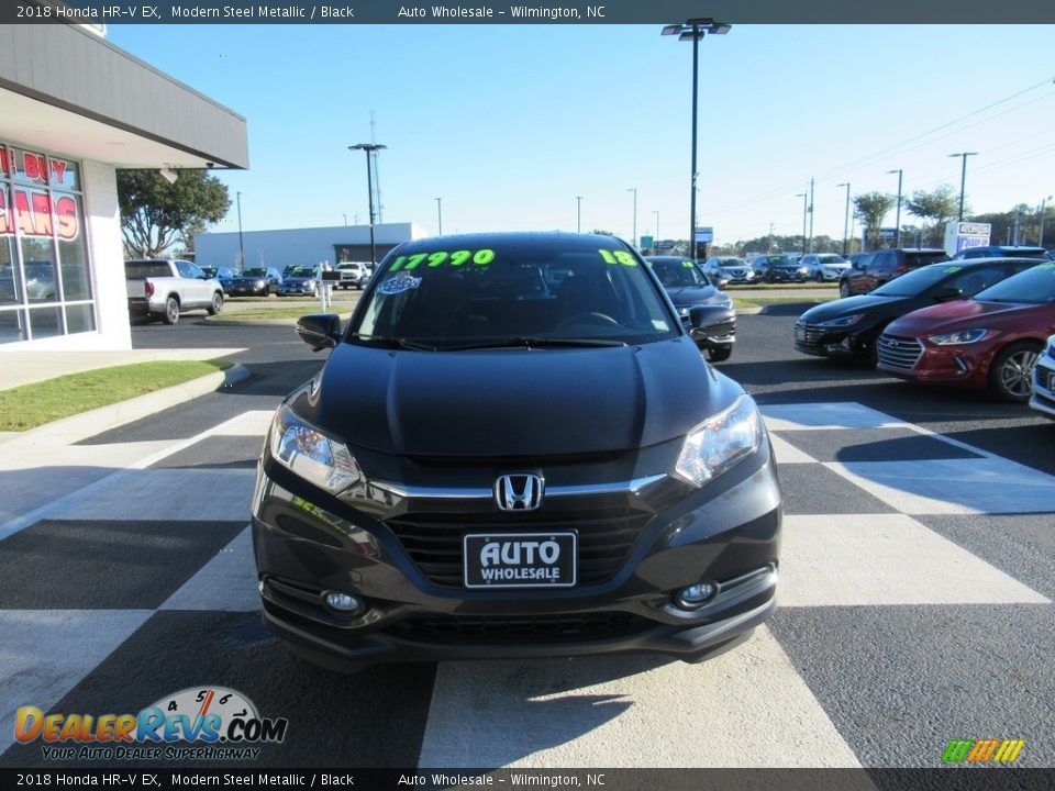 2018 Honda HR-V EX Modern Steel Metallic / Black Photo #2