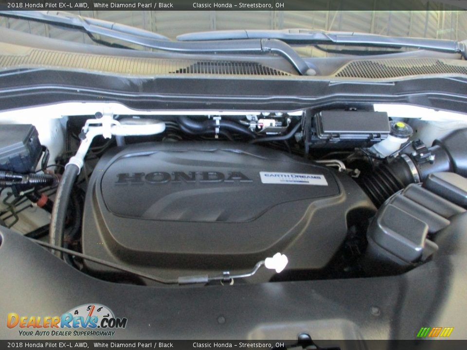 2018 Honda Pilot EX-L AWD 3.5 Liter SOHC 24-Valve i-VTEC V6 Engine Photo #13