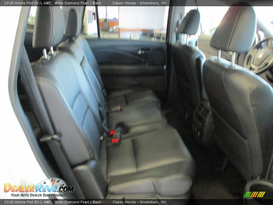 2018 Honda Pilot EX-L AWD White Diamond Pearl / Black Photo #20