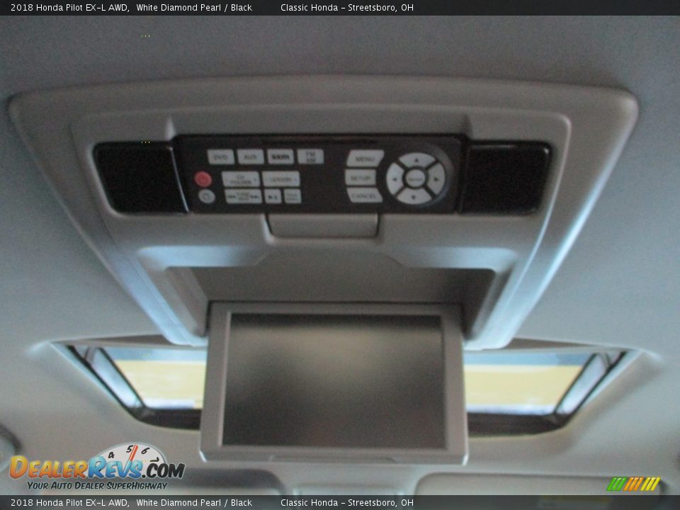 2018 Honda Pilot EX-L AWD White Diamond Pearl / Black Photo #22