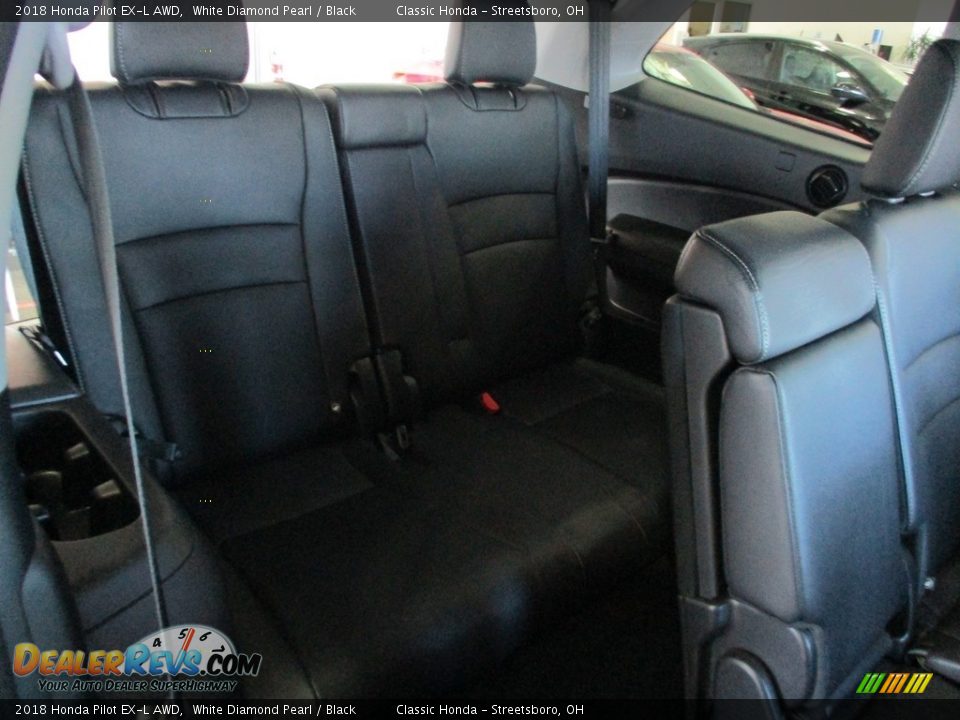 2018 Honda Pilot EX-L AWD White Diamond Pearl / Black Photo #23