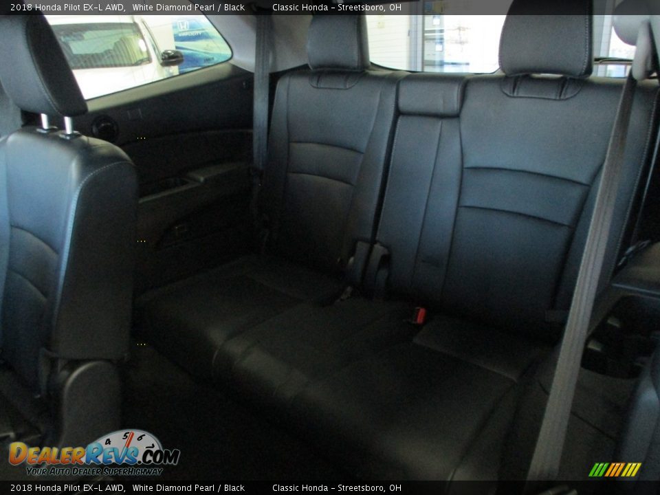 2018 Honda Pilot EX-L AWD White Diamond Pearl / Black Photo #29