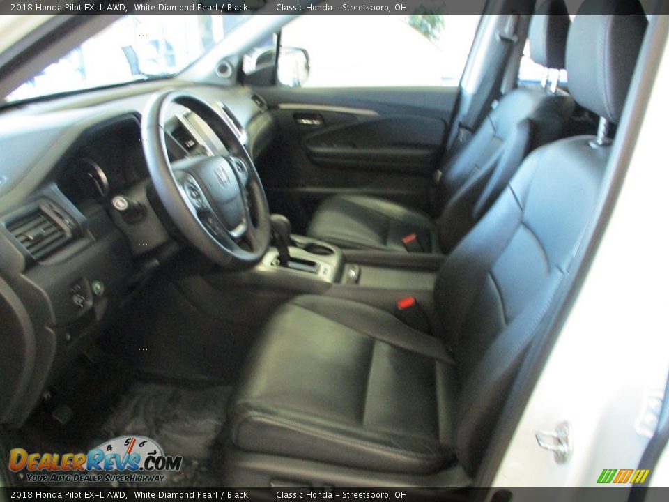 2018 Honda Pilot EX-L AWD White Diamond Pearl / Black Photo #32