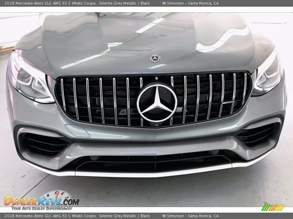 2018 Mercedes-Benz GLC AMG 63 S 4Matic Coupe Selenite Grey Metallic / Black Photo #30