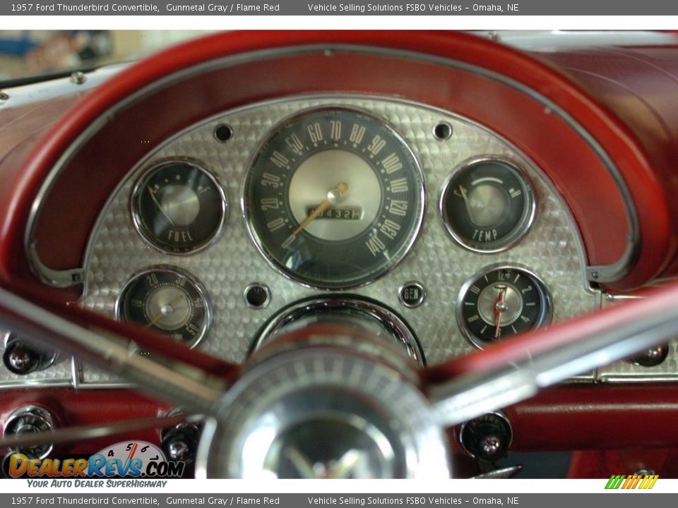 1957 Ford Thunderbird Convertible Gauges Photo #4