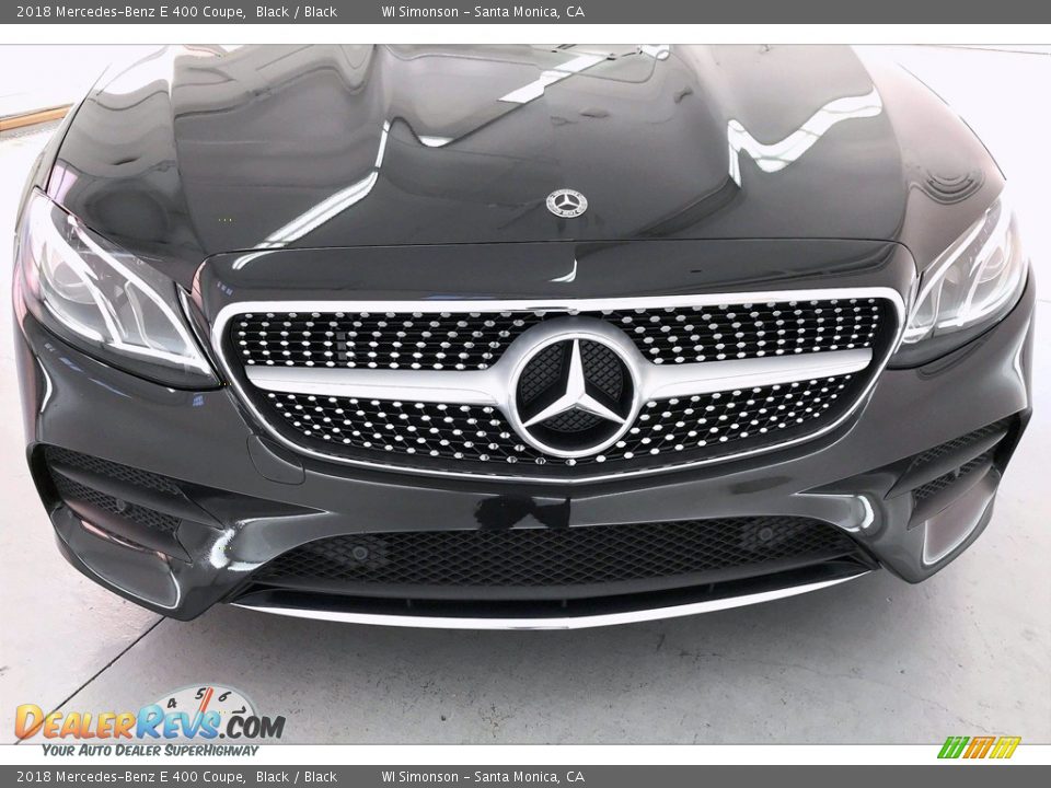 2018 Mercedes-Benz E 400 Coupe Black / Black Photo #30