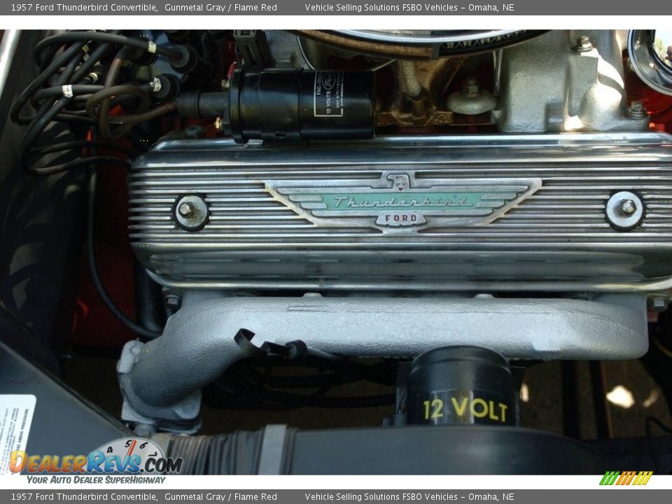 1957 Ford Thunderbird Convertible 312 cid V8 Engine Photo #33