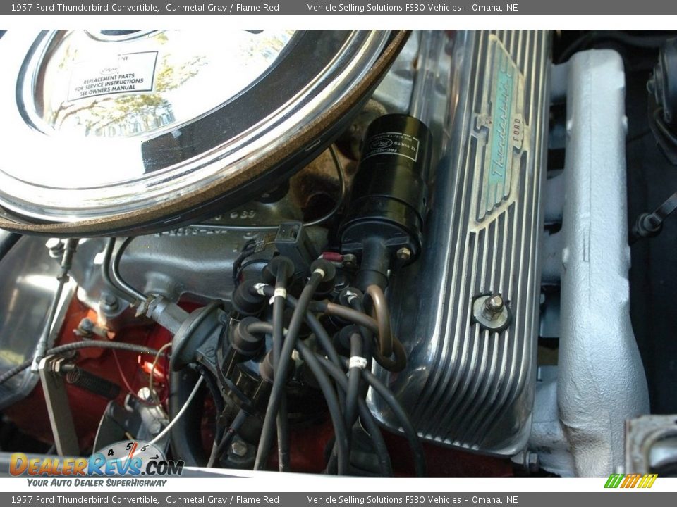 1957 Ford Thunderbird Convertible 312 cid V8 Engine Photo #36
