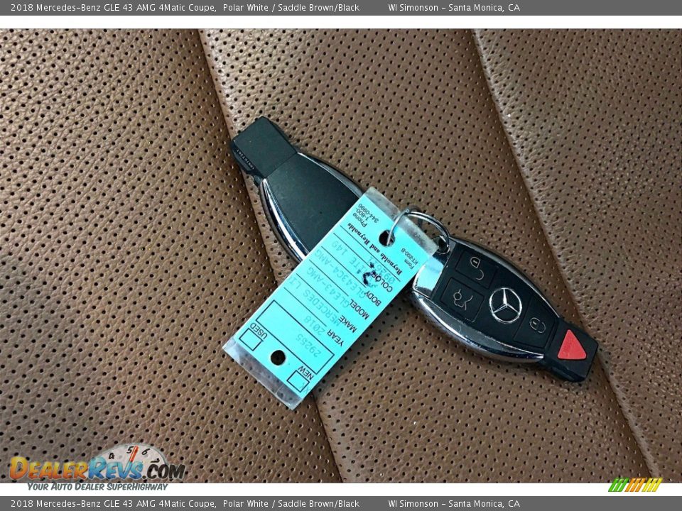 Keys of 2018 Mercedes-Benz GLE 43 AMG 4Matic Coupe Photo #11