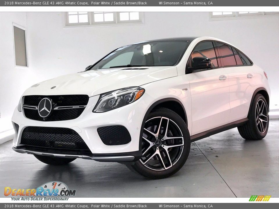 Front 3/4 View of 2018 Mercedes-Benz GLE 43 AMG 4Matic Coupe Photo #12