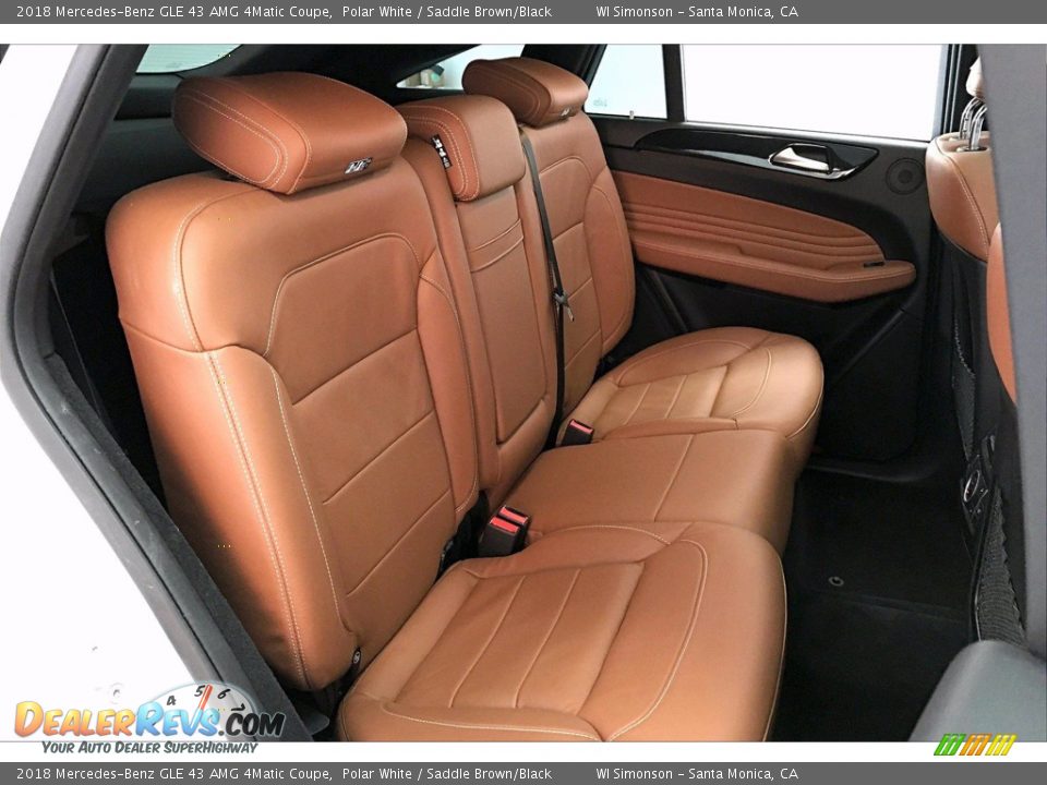 Rear Seat of 2018 Mercedes-Benz GLE 43 AMG 4Matic Coupe Photo #19