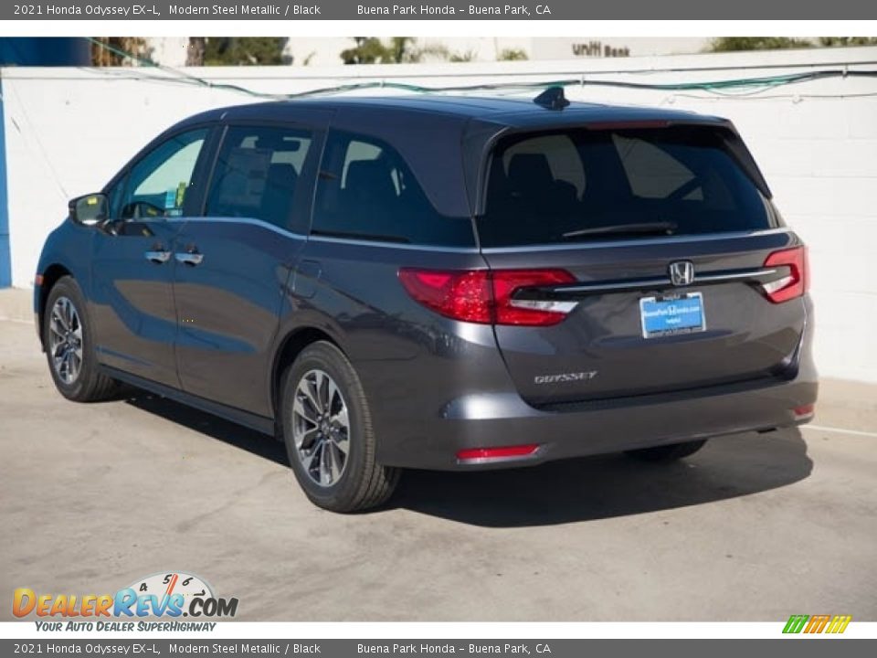 2021 Honda Odyssey EX-L Modern Steel Metallic / Black Photo #2