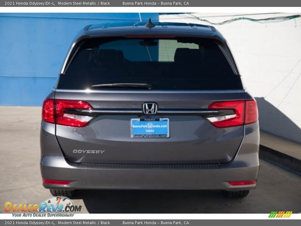 2021 Honda Odyssey EX-L Modern Steel Metallic / Black Photo #5