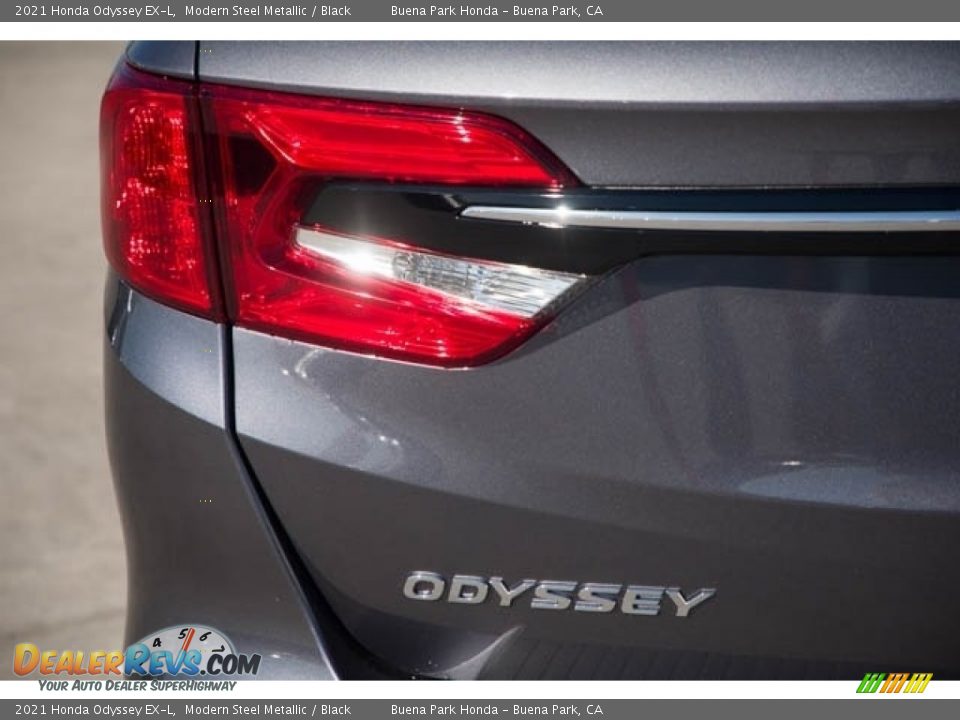 2021 Honda Odyssey EX-L Modern Steel Metallic / Black Photo #6