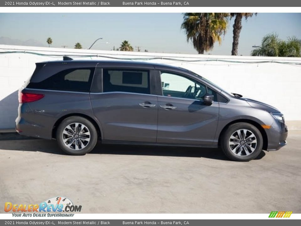 2021 Honda Odyssey EX-L Modern Steel Metallic / Black Photo #8