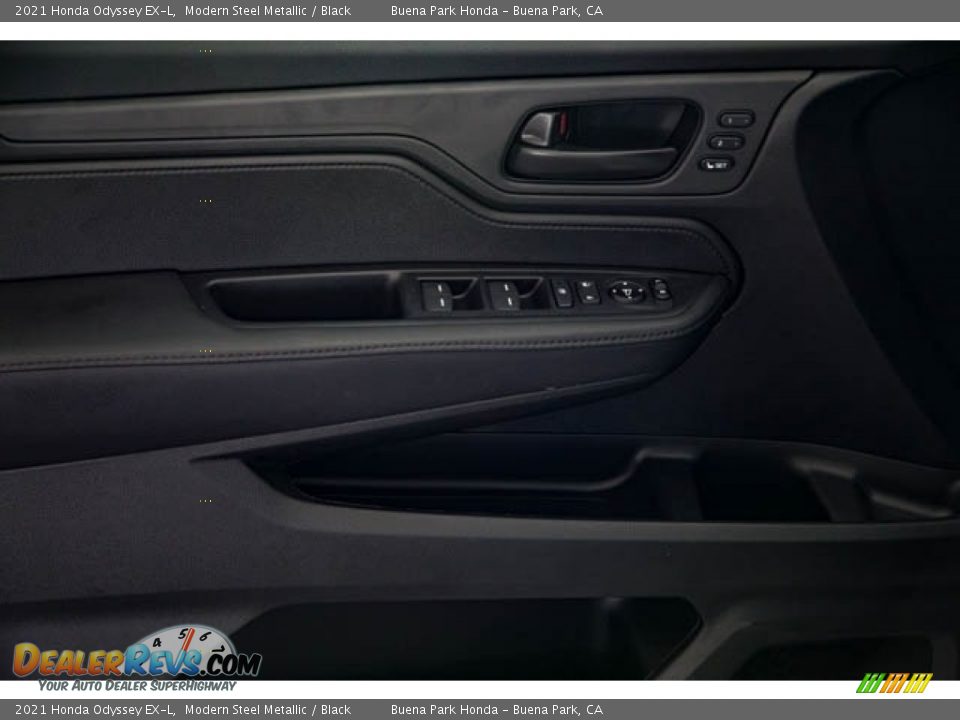 2021 Honda Odyssey EX-L Modern Steel Metallic / Black Photo #35