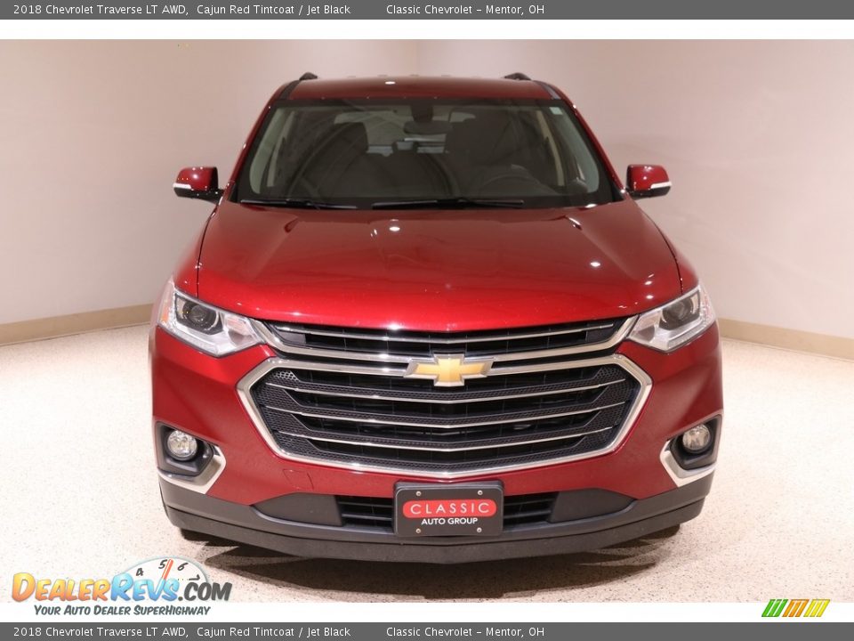 2018 Chevrolet Traverse LT AWD Cajun Red Tintcoat / Jet Black Photo #2