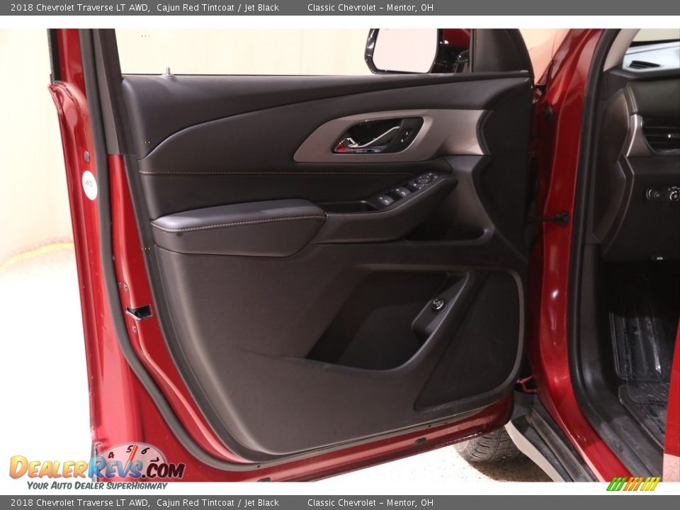 2018 Chevrolet Traverse LT AWD Cajun Red Tintcoat / Jet Black Photo #4